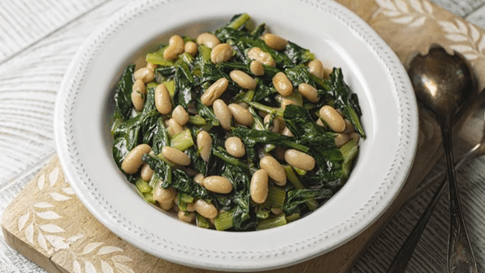 Cime di rapa e fagioli