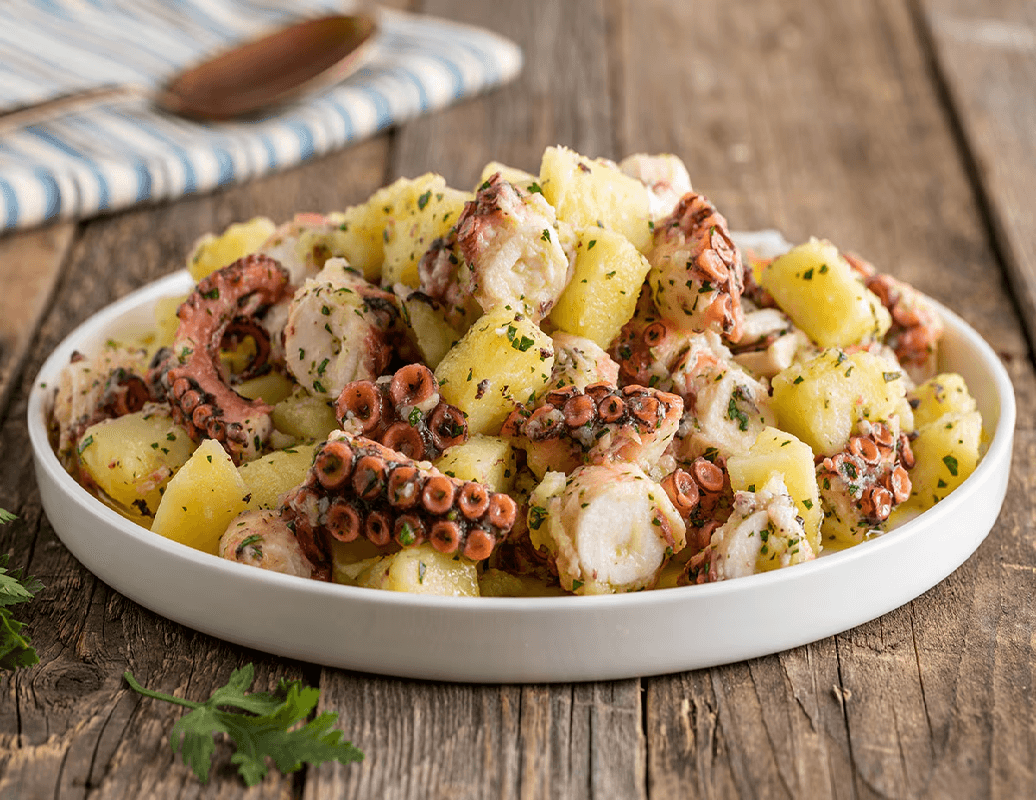 Insalata di Polpo con Patate