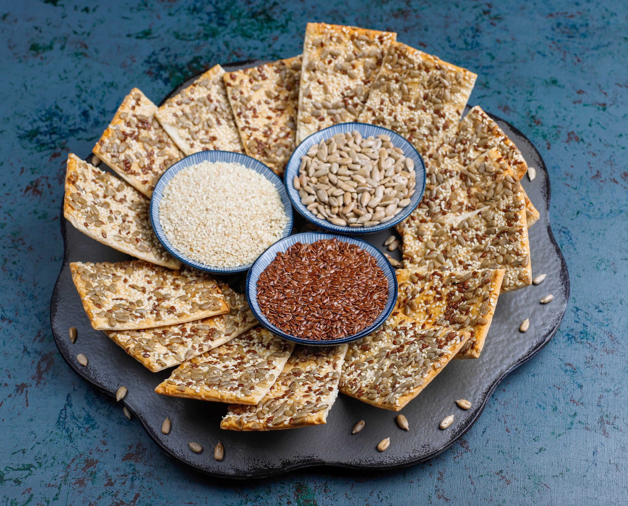 Crackers di semi