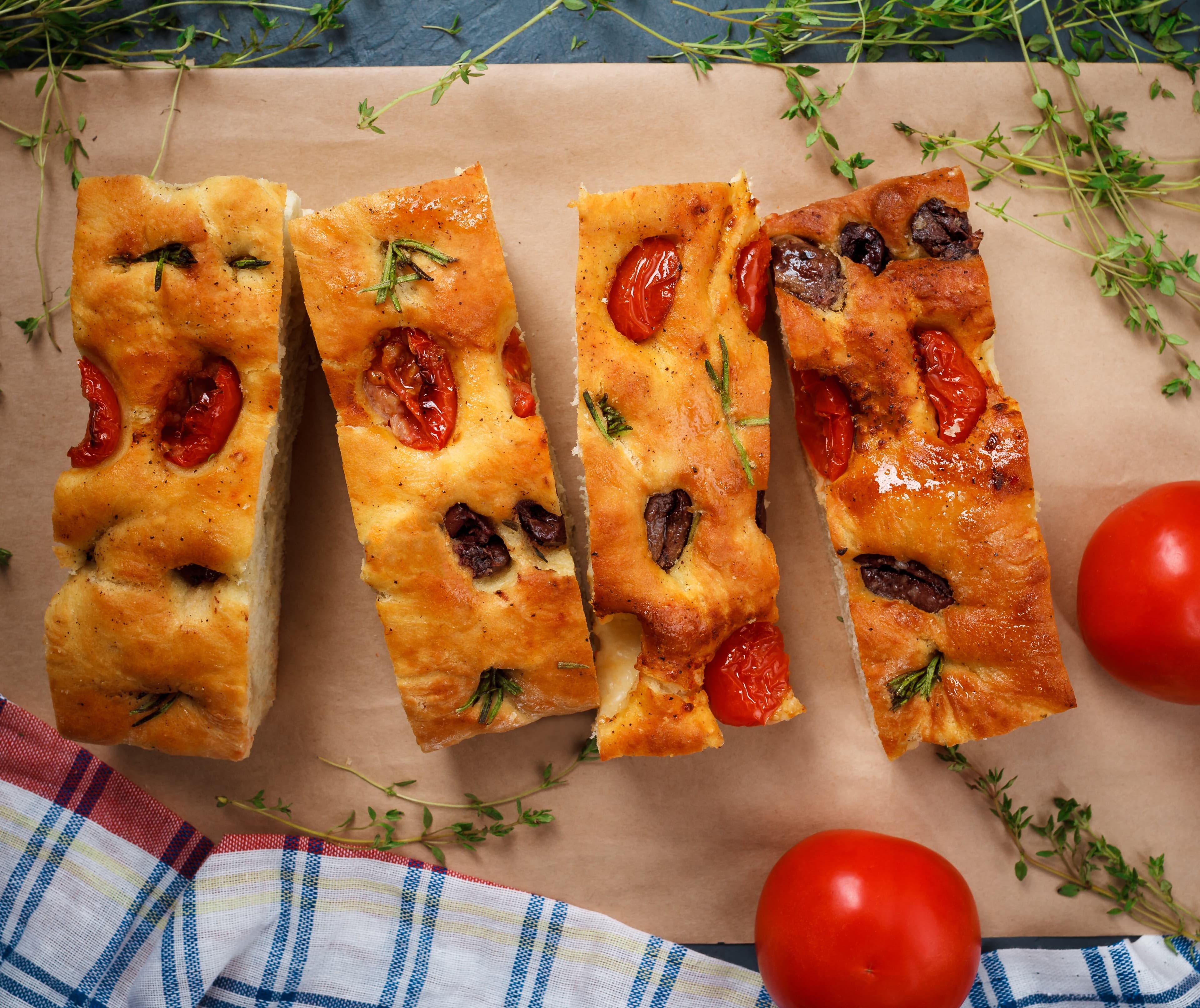 Focaccia pugliese rivisitata